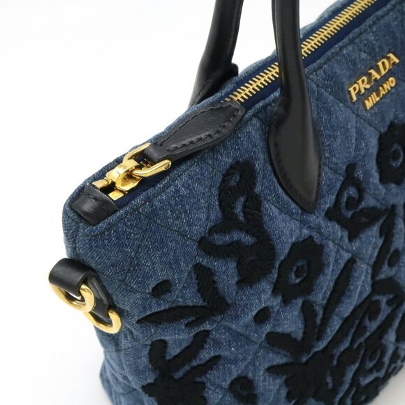 PRADA Black Leather Shoulder Bag - Picture 7 of 9